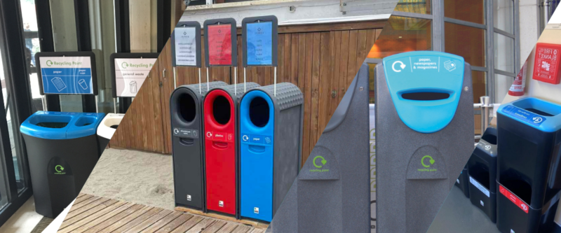 leafield Paper recycling bins