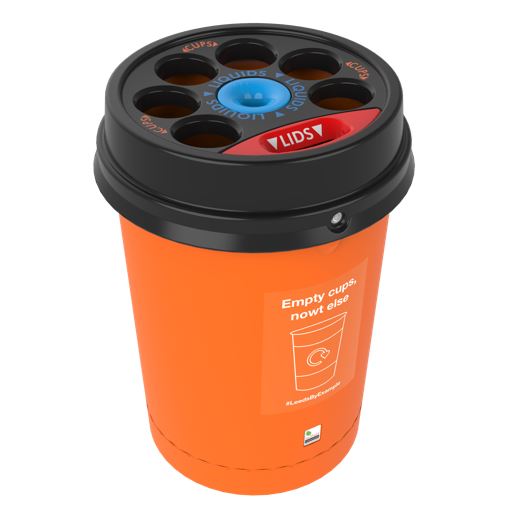 Leafield Coffee Cup Recycling Bin