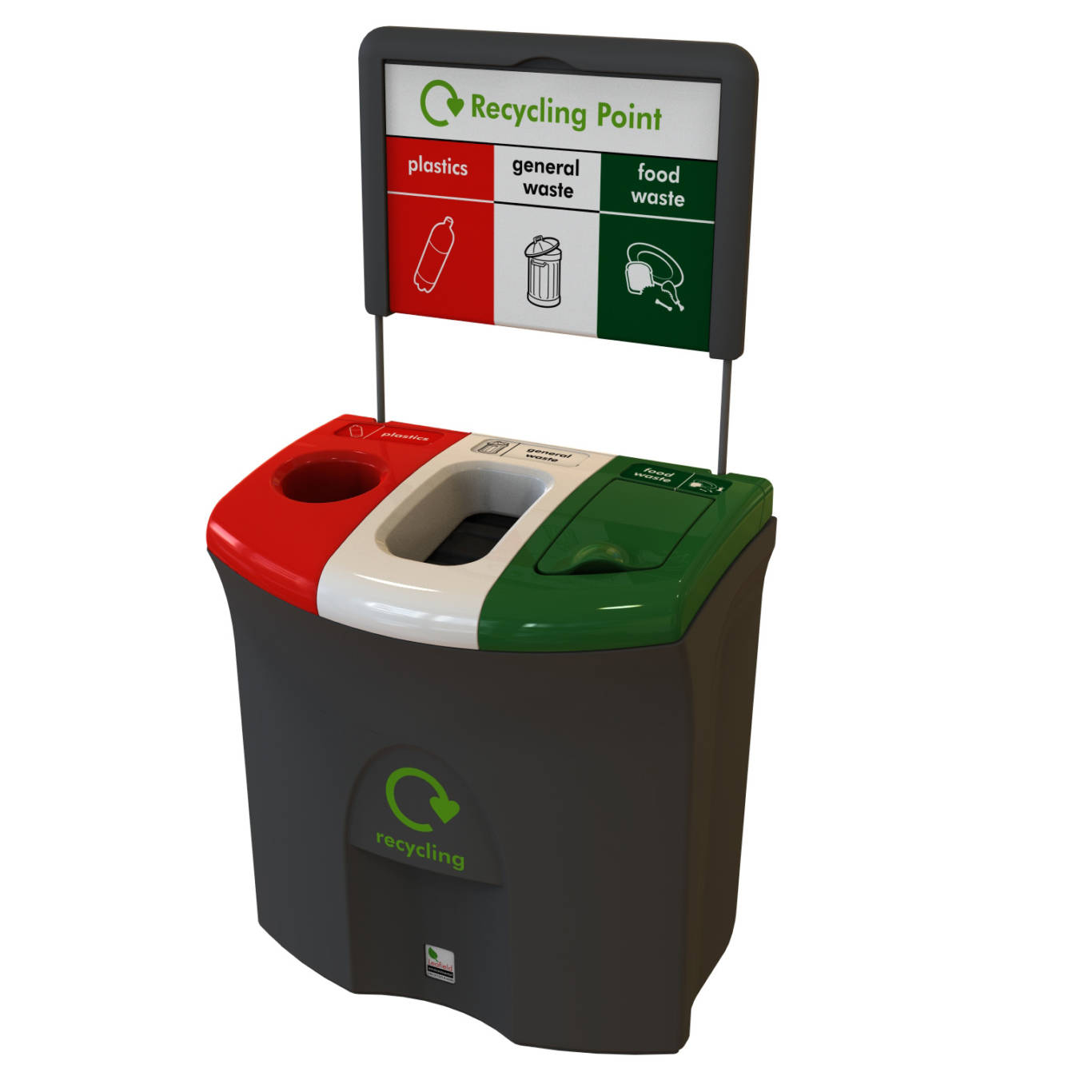 Meridian Office Recycling Bin | Leafield Environmental