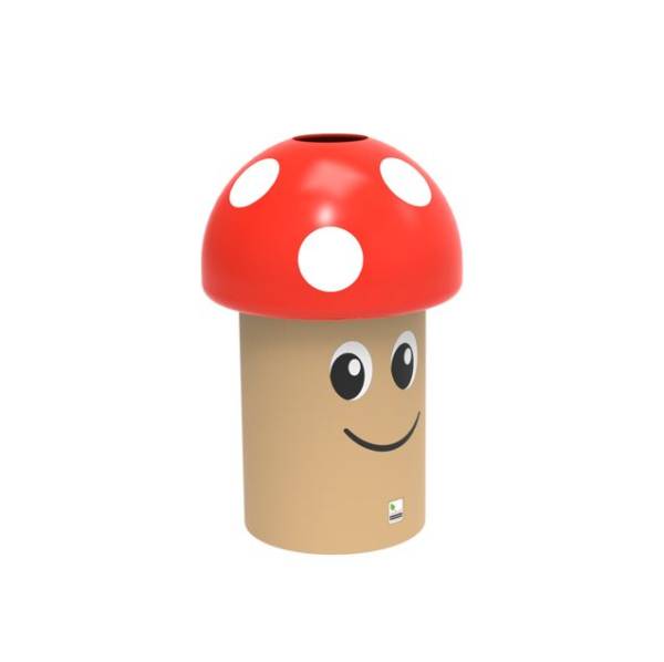 Leafield Mushroom Novelty Bins