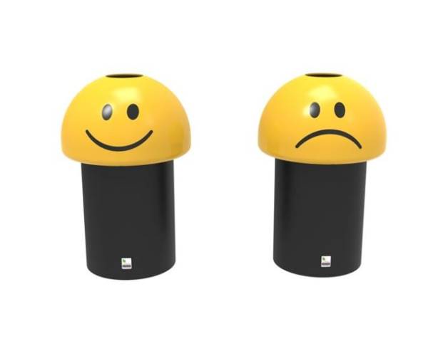 Leafield Emoji Novelty Bins