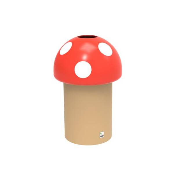 Leafield Mushroom Novelty Bins