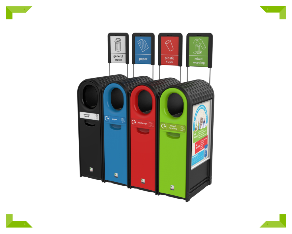 Leafield EcoArc Recycling Bins