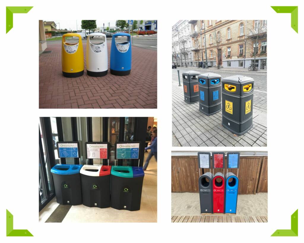 Leafield Recycling and Litter Bins